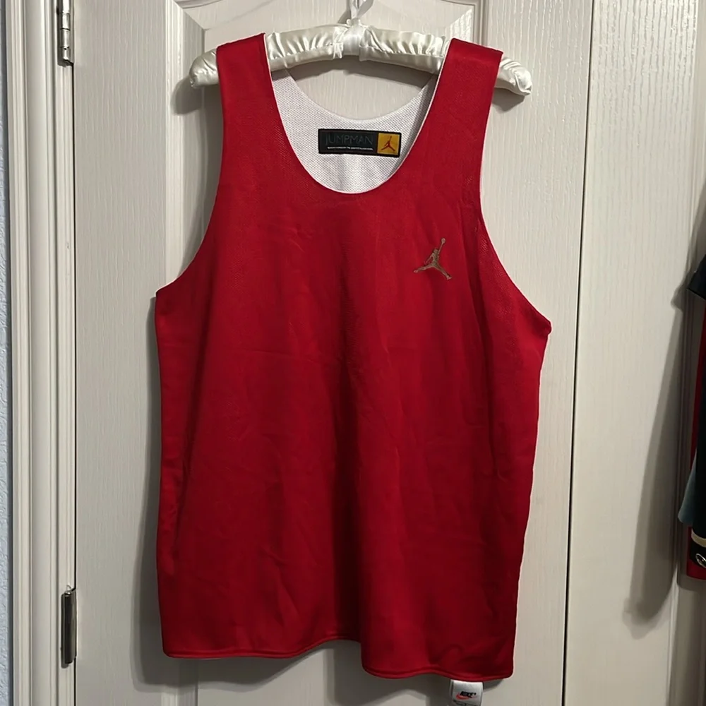 Vintage 90s Jordan Jumpman‎ Reversible Basketball Jersey Streetwear Indie Sleaze